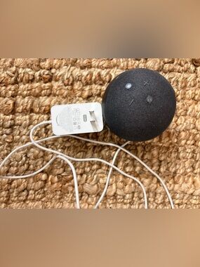 Amazon Echo Dot Mini Smart Speaker with Power Adapter - Black